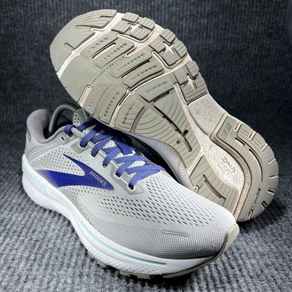 Brooks Adrenaline GTS 22 Women's Size 10.5 Alloy Blue Running Shoes 1203531B045 - Picture 13 of 16